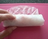 かに風味のサラダ生春巻き作り方8写真