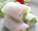 かに風味のサラダ生春巻き作り方11写真