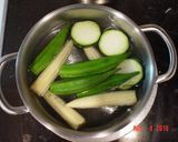 ★ホタテと野菜のトマトソース★作り方5写真