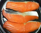 タジン鍋で簡単鮭の山掛け蒸し！！作り方1写真
