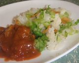 まるごと野菜カレーをかけたキャベツ巻き作り方5写真