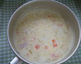 おいしい～♪アサリのクリームスープ♪作り方4写真