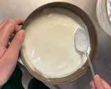簡単！ビスケット台のレアチーズケーキ作り方6写真