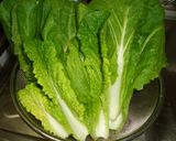 簡単◆韓国風◆菜っ葉のみそ和え作り方1写真