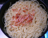 塩こんぶと桜海老の和風パスタ作り方6写真