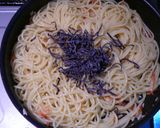 塩こんぶと桜海老の和風パスタ作り方7写真