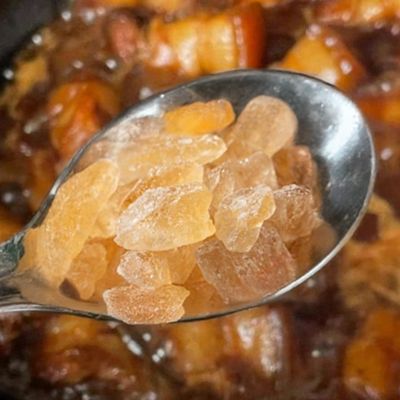 紅焼肉|多結晶氷砂糖で作る豚バラ肉の甘辛煮:工程9