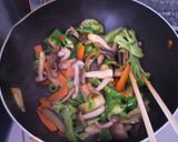 エタリとジャコの野菜たっぷりパスタ作り方2写真