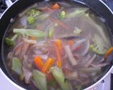 エタリとジャコの野菜たっぷりパスタ作り方6写真