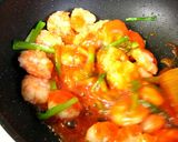 パリパリ!エビチリ+皿うどん♪作り方5写真
