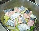 サッパリ食べて♪白菜のサケ蒸し作り方2写真