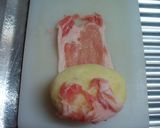 チーズがとろける肉巻きポテト❤作り方4写真