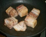 圧力鍋で♪　とろとろのヘルシー豚の角煮作り方1写真