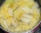白菜と油揚げの煮物(大根おろし入り)作り方1写真