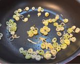 納豆&刻み高菜チャーハン。作り方3写真