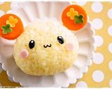 ＊キャラ弁＊　いないいないばぁうーたん♪作り方4写真