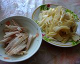 筍とベーコンの味噌マヨ炒め作り方1写真