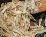 簡単★ごぼうのクリーム煮（ソース）作り方4写真