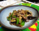 砂肝としめじの醤油炒め煮作り方5写真