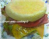 朝食もしっかり♪マフィンdeサンド☆作り方12写真