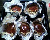 肉汁があふれる★ホイル包み焼きハンバーグ作り方6写真