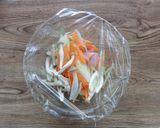【主食・主菜・副菜】レンジで親子丼作り方4写真