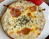 簡単☆きのこ&玉ねぎのグラタン作り方7写真