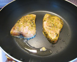 昆布と青海苔香る♬かじきの和風ピカタ作り方4写真