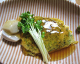 昆布と青海苔香る♬かじきの和風ピカタ作り方9写真