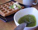 キウイソースのワッフル作り方4写真