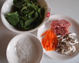 ほうれん草の胡麻そぼろ炒め作り方1写真