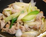 鶏つけ蕎麦♪作り方1写真