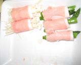 えのきとアスパラの豚まき作り方1写真