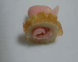 ハム＆ちくわで　お弁当箱に✿お花畑✿作り方3写真