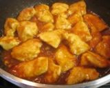 鶏むね肉のオニオンケチャップソース作り方4写真