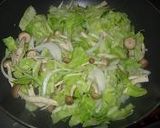 パスタで醤油焼きそば作り方1写真