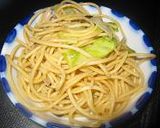 パスタで醤油焼きそば作り方4写真