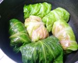 我家のロールキャベツ♪～楊枝不要の巻き方作り方7写真