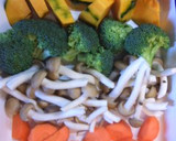 野菜たっぷり和風ミートローフ作り方1写真
