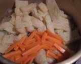 うまい菜(ふだん草)の卵とじ煮作り方3写真