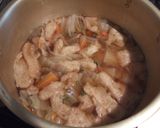 うまい菜(ふだん草)の卵とじ煮作り方4写真