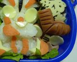 ウルトラマンキャラ弁 メビウスと怪獣達作り方9写真