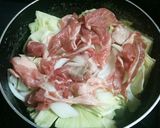 キャベツと豚肉の酒蒸し作り方2写真