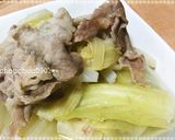 キャベツと豚肉の酒蒸し作り方5写真