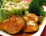 ☆巻いてチン♪ ロールチキンキャベツ☆作り方9写真