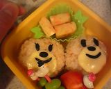 小食児に♪簡単くまさんおにぎり♪キャラ弁作り方4写真