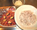 レンジで簡単♪焼きカレー風作り方1写真