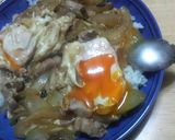 市販のタマゴのすき焼き煮込みドンブリ作り方5写真