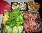 豚肉ときのこと青梗菜炒め作り方2写真