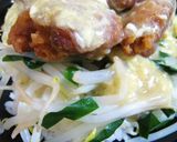 簡単★我が家の安ウマから揚げ丼作り方5写真